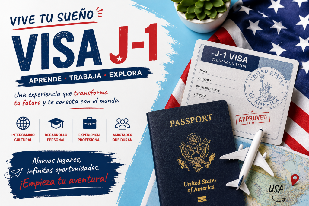Visa J-1 para Trabajar en USA: Guía Completa para Españoles
